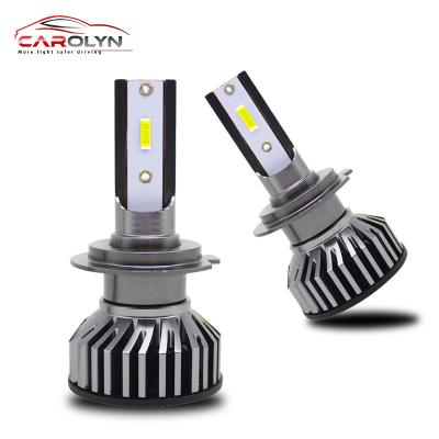 China Aluminum Alloy Carolyn High Power F2 Led H1 H3 H7 H11 H4 CSP Auto Car LED Headlight Bulbs For Car Headlamps for sale