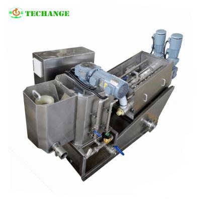 China Affordable Screw Press Sludge Multi-Disc Sewage Treatment Dewatering Machine for sale