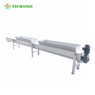 China SS304 Take Off Flexible Cement Shaftless Screw Conveyor Convenient for sale