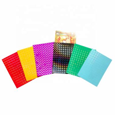 China Others Scratch Resistant Hologram Ultrapro Card Holder Protector Soft Penny Playing Card Sleeves for sale