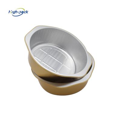 China Custom Japanese Disposable Plastic Takeout Tray Container Round Fast Food Tray Round Sushi Box Cooking Packaging Trays With Lid for sale