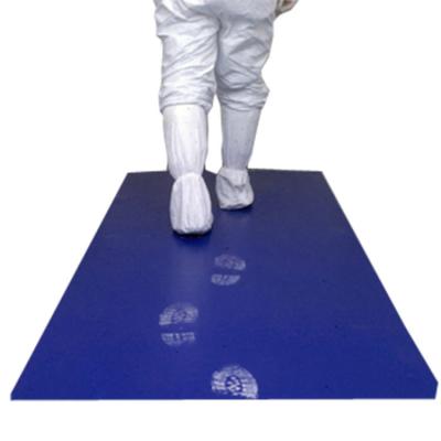 China De zelfklevende Multizaal van Laag Kleverige Mats Decontamination Mat Disposable Clean Te koop