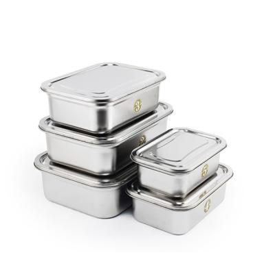 China 2022 Sustainable New Product Stainless Food Box For Kids Snack Storage Container Eco - Friendly Lunch Box for sale