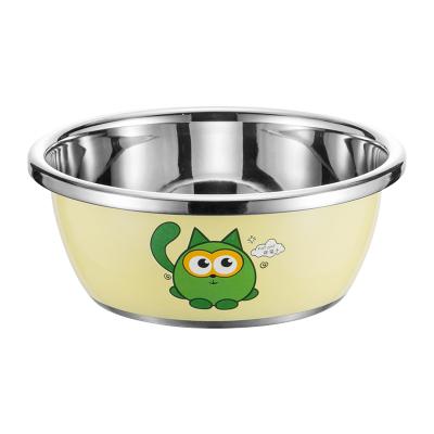 China Unique Food Grade Quality Stainless Steel Basin Practical Cute Bowl Guaranteed Viable for sale