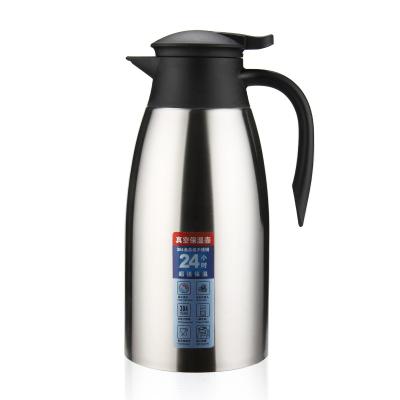 China PORTABLE 2.0l Insulated 304 Stainless Steel With Dust Cover Coffee Bottle Vacuum Kettle for sale