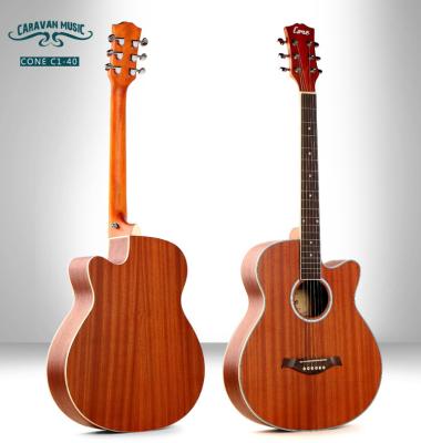 China Chinese Wholesale 40 Inch Sapele Medium Acoustic Guitar for sale