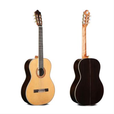 China Cedar Factory Best Nylon String Wholesale Classical Guitar 39 Inch High Gloss Guitars for sale