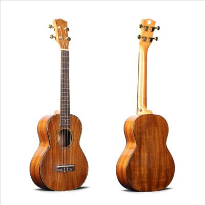 China High Quality Hawaii Ukulele Acacia Solid Top Wood Acacia Factory OEM Custom 27