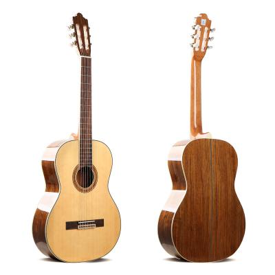 China Oriental Cherry Flawless Classical Guitar 39 Inch OEM Best Classical Nylon String Guitar for sale