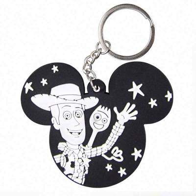 China Custom 2D Enamel Rubber Zinc Alloy Soft Logo PVC Key Chain Wholesale Metal Key Ring for sale