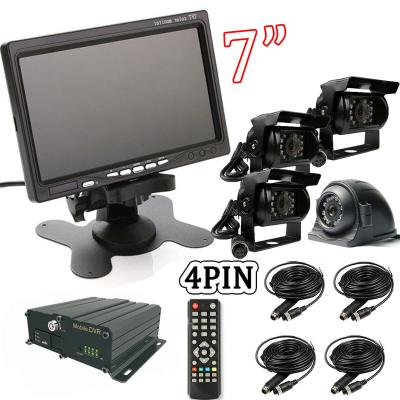 China High Quality H.264 Mobile Dvr 3G 4G Mobile Vdr Camera System with GPS en venta