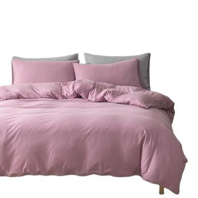 China Organic Cotton Fabric Double Folded Knit Jersey Bedspread SET for sale