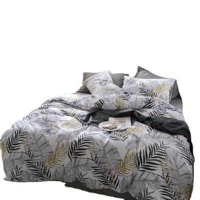 China Queen Size Disposable Cotton Printed Duvet Cover Set Wholesale Bedding Set Home Textile for sale