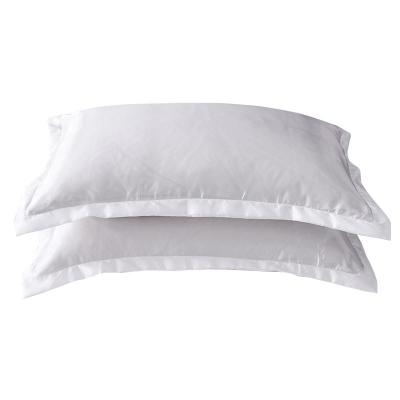 China Polyester Pillow Case Pillow Cover Satin Folded Silky Pillowcase for sale