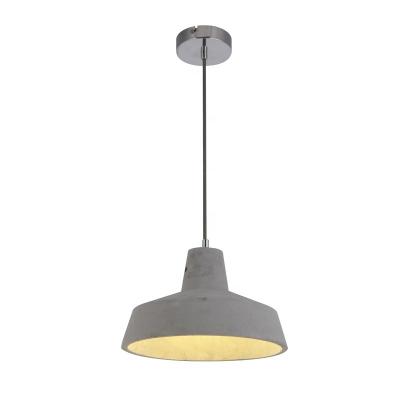 China Hot Sales Industrial Style Retro Cement Industrial Rustic Hotel Kitchen Concrete Ceiling Mounted Lamp for sale