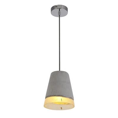 China Retro Industrial Special Modern Industrial LED Loft Lamp Design Concrete Pendant Lamp for sale