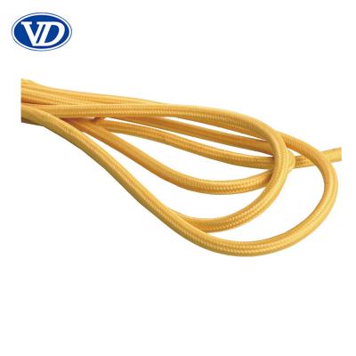 China Aerial textile and braided cotton power cord for sale