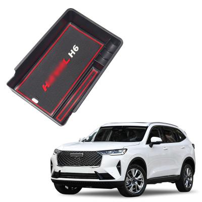 China High Quality Silicone Seat Isofrequency Retransmitter Car Central Control Storage Box For Haval H6 for sale