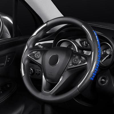 China Business Comfortable Wholesale Steering Wheel Cover/Luxury Water Transfer Printing Fashion Handle Cover for sale