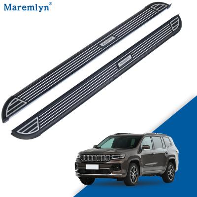 China High Quality Commander Bumping 2018 Body Kit Side Step For Jeep Prevent Logo Customized Car Running Board for sale