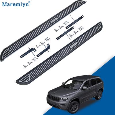 China Suv Exterior Side Step Aluminum Alloy Car Accessories Prevent Bumping Running Panel For Jeep Grand Cherokee for sale