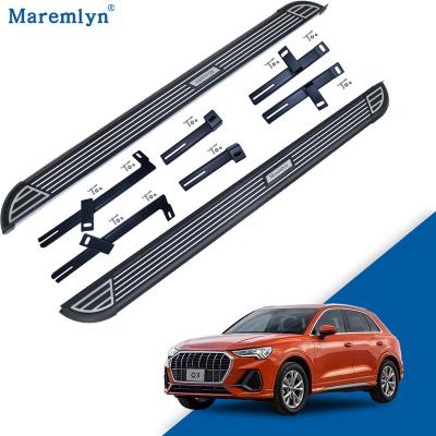 China Prevent bumping Car Accessories Aluminum Alloy Running Panel Fast Shipping Body Kit Side Step For Audi Q3 2019 for sale