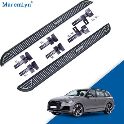 China High Quality Kit Car Decoration Accessories Side Step Body Prevent Running Board For Audi Q7 2021 for sale