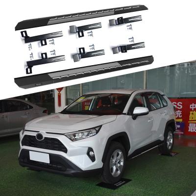 China Sports in stock car accessories aluminum alloy exterior running board for TOYOTA RAV4 for sale