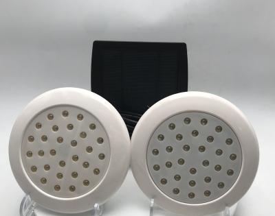 China Residential ABS Plastic Underwater Wall Mounted Led Solar Pool Light For Pond Rock Garden for sale