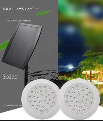 China Residential ABS UV Material Led Solar Underwater Light Waterproof Swimming Pool Light For Outdoor for sale