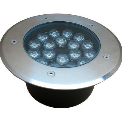 China LANDSCAPE 12v Recessed Decorative Round Buried Residential Landscape Mini Park Garden Led Underwater Underground Lights for sale