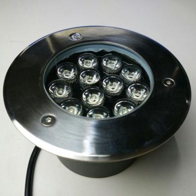 China LANDSCAPE Led Round Recessed Mounted Decorative Color Changing Outdoor Garden Yard Landscape Led Underwater Underground Light for sale