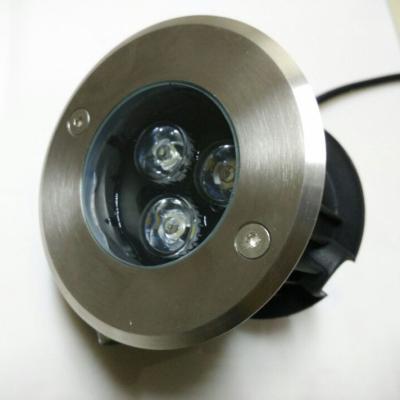 China Colorful Changing Garden RGB Stainless Steel ip68 304 AC 220v Led Underwater Underground Pool Lights for sale