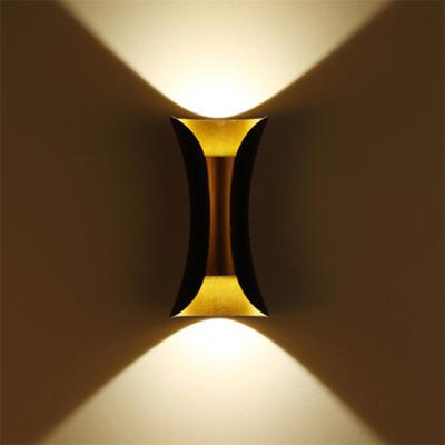 China Seed Starting Waterproof Outdoor Led Wall Light Down Led Outdoor Led Wall Lamp Cube Garden Porch Mounted Light for sale