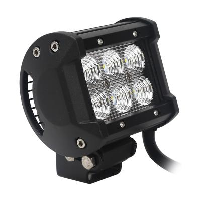 China Car DC Lights Flood Spot Construction Car Lamp Good Price Vehicle Construction Site 18W Led Work Light for sale