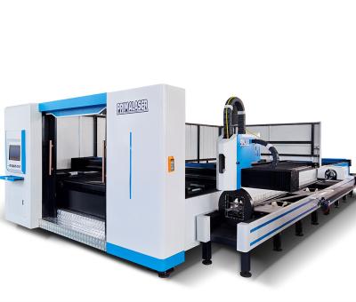 中国 Laser Cutter Interchange Table Carbon Steel Fiber Laser Cutting Machine 3000W For 20mm Plate 販売のため