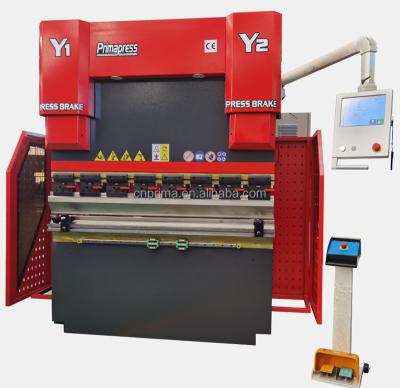 China High Quality Hotels 4 Axis Hydraulic Press Brake With Y1 Y2 X Axis CNC Press Crowning Brake for sale