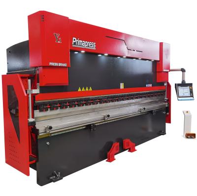 China hotels prima brand cnc hydraulic press brake machine price with multi-axis control Te koop