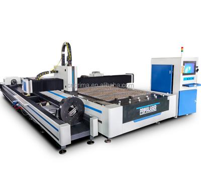 China Laser Cutting 6000X2000mm Bed Size 2kw CNC Laser Cutter Machine For Metal Sheet And Tube for sale