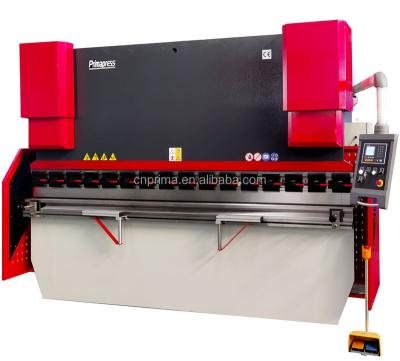 China Factory CNC Hydraulic Press Brake Machine With Hydraulic Clamps And Laser Pads for sale