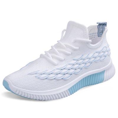 China Breathable Cheap Price Fashion Lace Up Comfortable White Sports Shoes Women Sneakers for sale