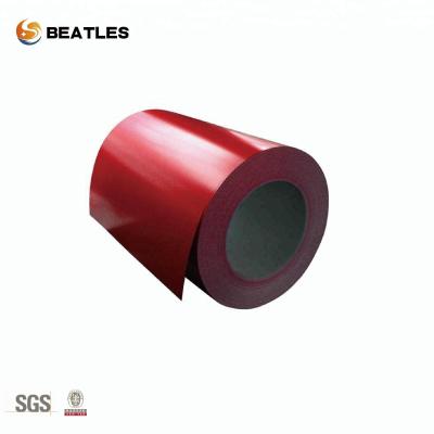 China Roofing and wall head panel DX51D colored matte coated ppgi steel coil from Jiangsu for sale