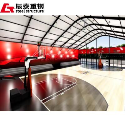 China High Strength Frame Steel Structure Gymnasium Prefab Metal Gym Buildings for sale