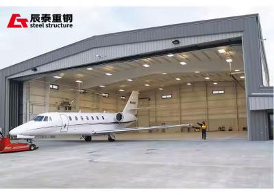 China Large Span Aircraft Hangar Steel Structure Prefab Warehouse for Airplane Hangar for sale