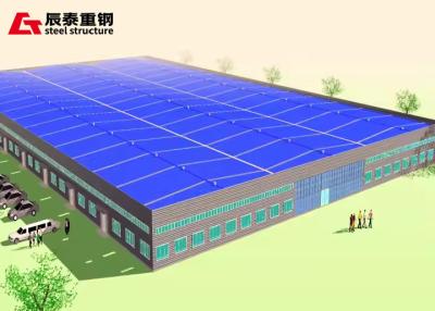 China Metal Frame Light Prefabricated Steel Structure Building Workshop for sale