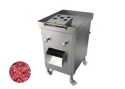 China 15mm Stainless Steel Slice Meat Cutting Machine 1000KG/H Capacity for sale