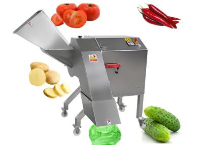 China 3D Vegetable Dicer Machine Automatic Potato Carrot Onion Tomato Coconut Mango Cube Dicer Cutting Machine for sale