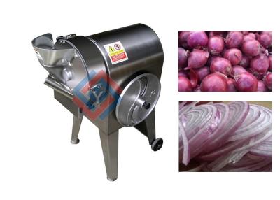 China Commercial Onion Cutting Machine Cube Ring 304 Stainless Steel 3HP  Power for sale