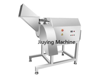 China 800~1500KG/H Automatic Frozen Meat Dicer Machine With 3 Dimension Cutting Function for sale