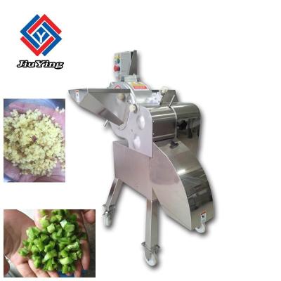 China Fruit Cube Vegetable Processing Equiment , 304 Stainless Steel Potato Dicer Machine for sale